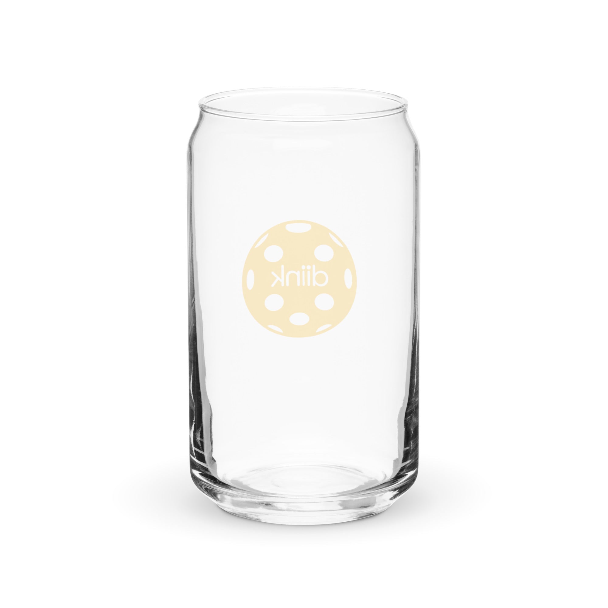 diink Pickleball Can-shaped glass