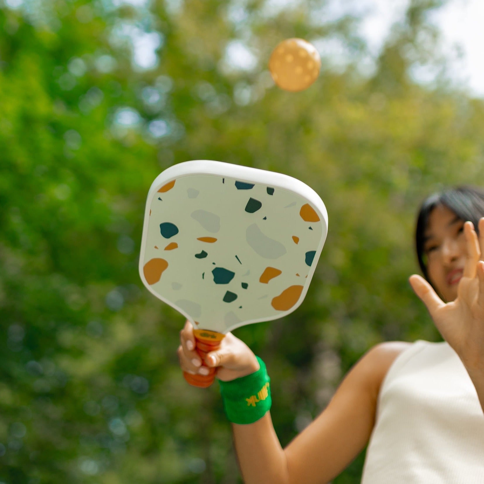 Timeless Terrazzo Pickleball Paddle