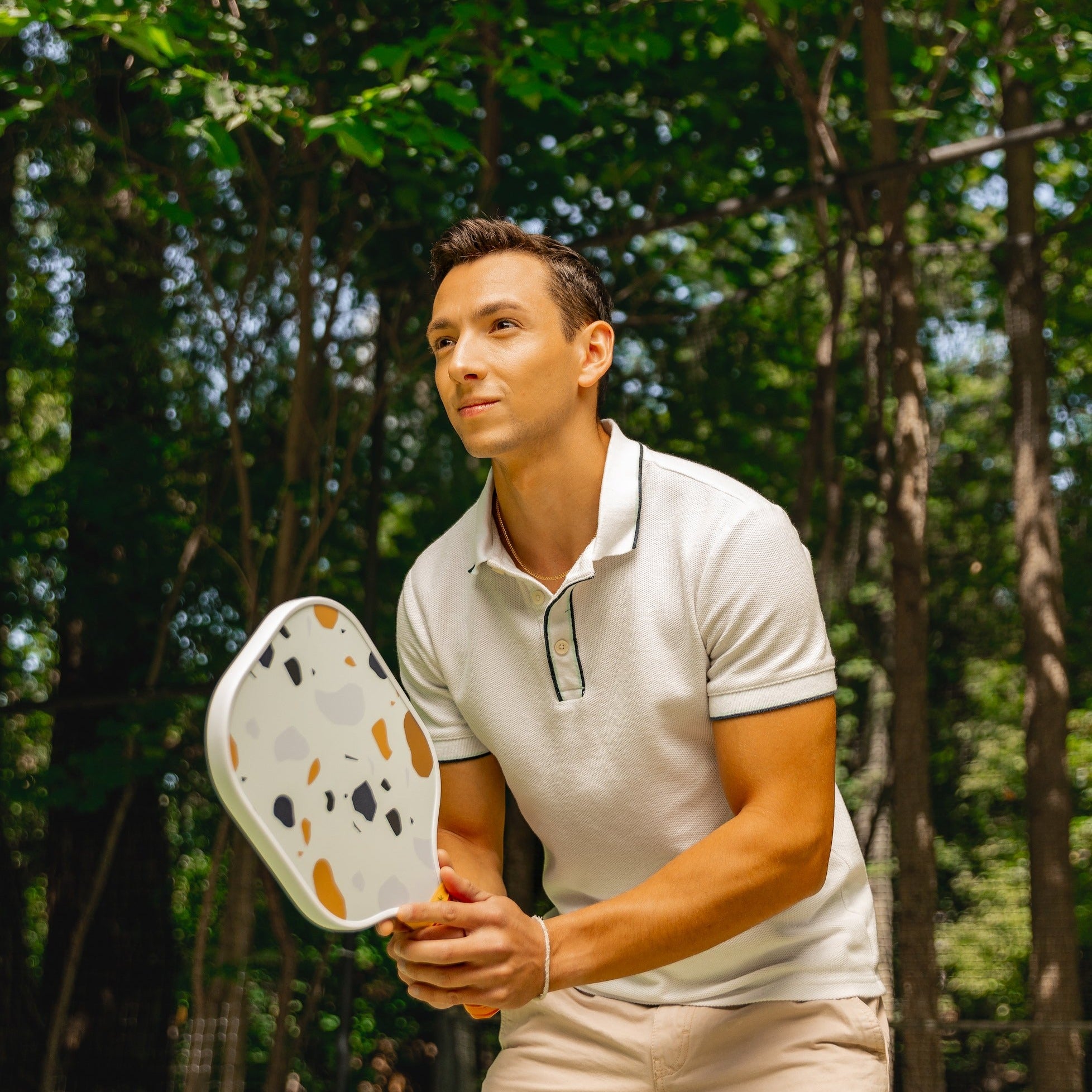 Timeless Terrazzo Pickleball Paddle