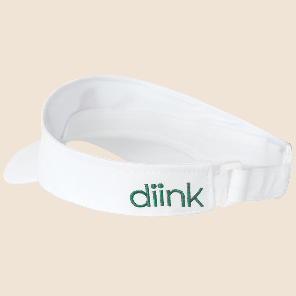 diink Ball Bounce Visor / White