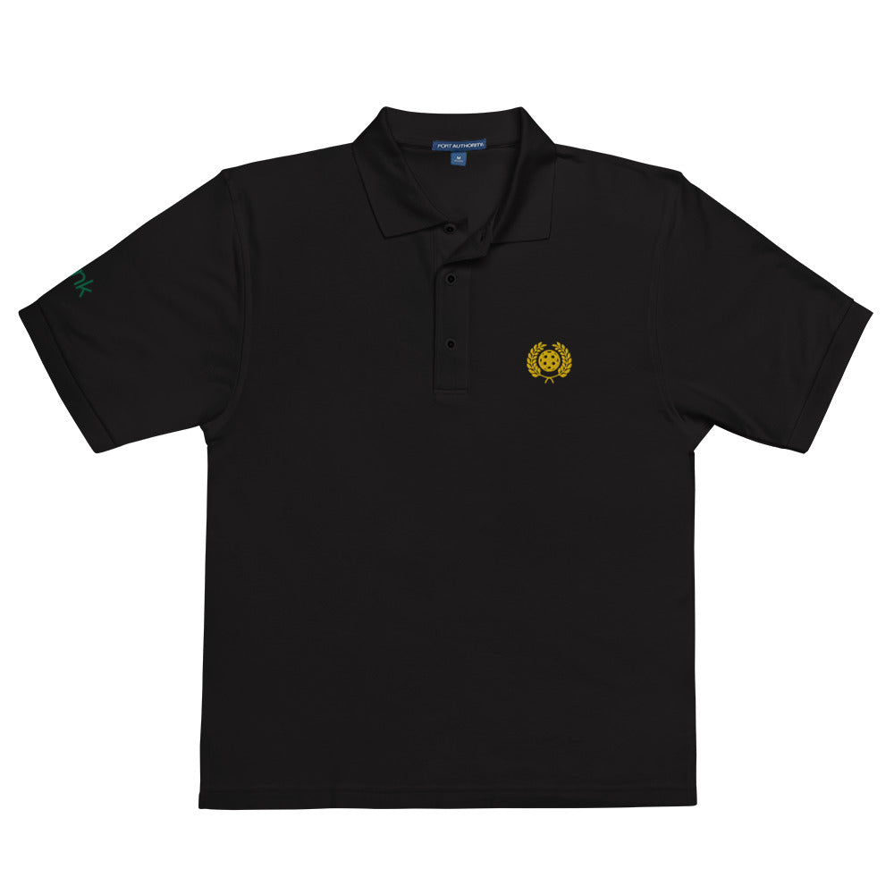 diink Pickleball Crest Men's Premium Polo