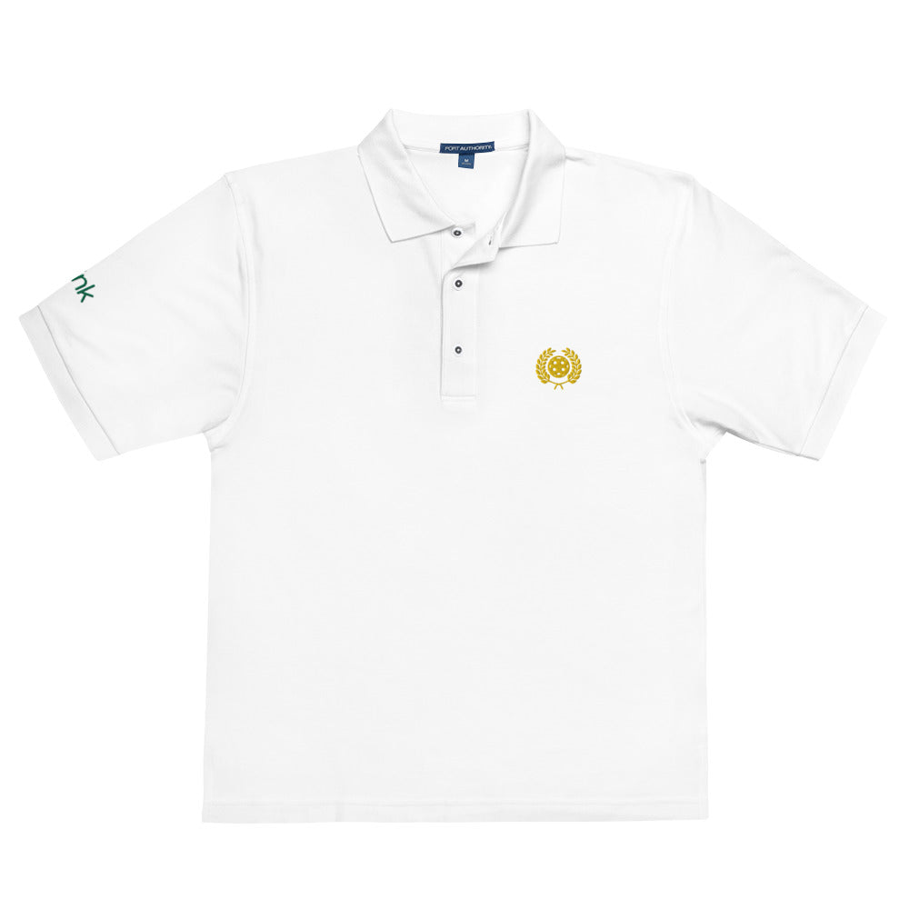 diink Pickleball Crest Men's Premium Polo